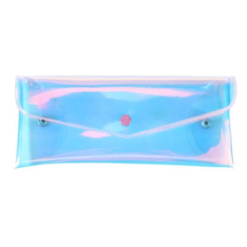 

Fashion Women Transparent Makeup Storage Bag Laser Pencil Case Pen Bags(Laser color)