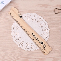 

Cartoon Animal Wood Rulers School Supplies Stationery, Name:Hippo