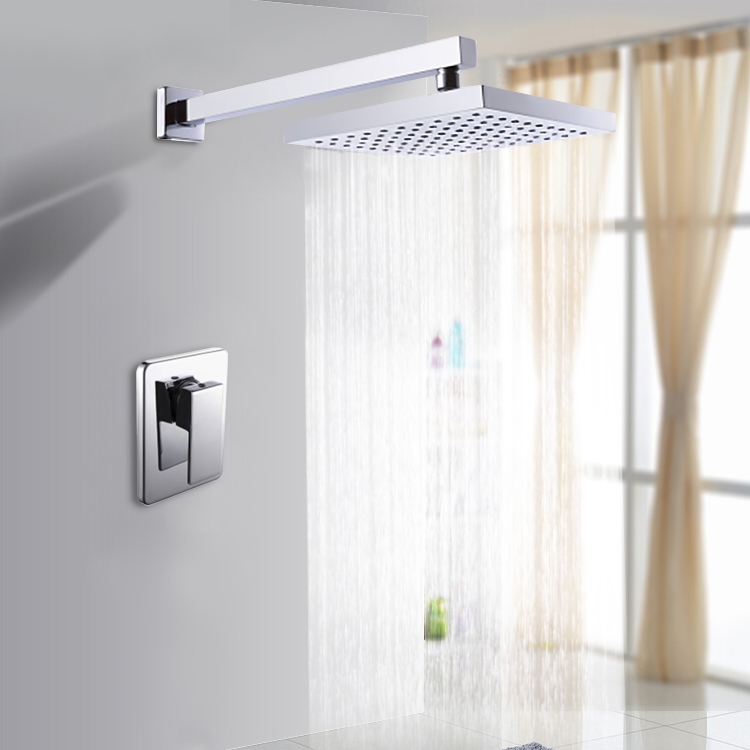 

Dark Wall Mounted Shower Recessed Shower Set