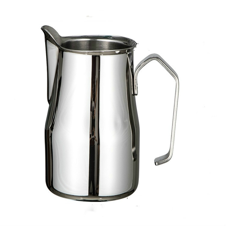 

Stainless Steel Coffee Pot Pull Flower Cylinder Cup, Capacity:0.55L