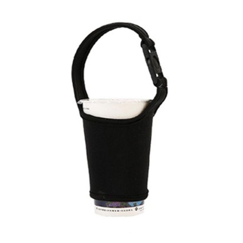 

2 PCS Glass Water Bottle Sleeves Carrier Holder Beverage Cup Cover Bottles Water Bottle Cup Accessories(Black)
