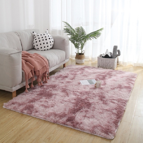 

Simple Sofa Bedside Gradient Carpet Living Room Bedroom Mat, Color:Pink, Size:40x60cm