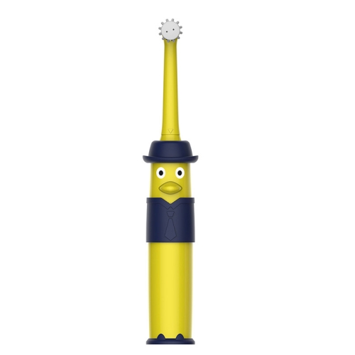 

Children Cartoon Rotating Soft Hair Electric Toothbrush, Style:3-6 Years Old(Yellow)