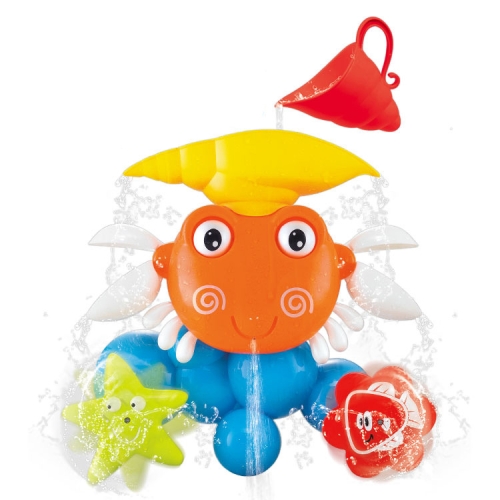 

Children Bath Toys Crab Sunflower Shower Water Spray Bathroom Toys(As Show)