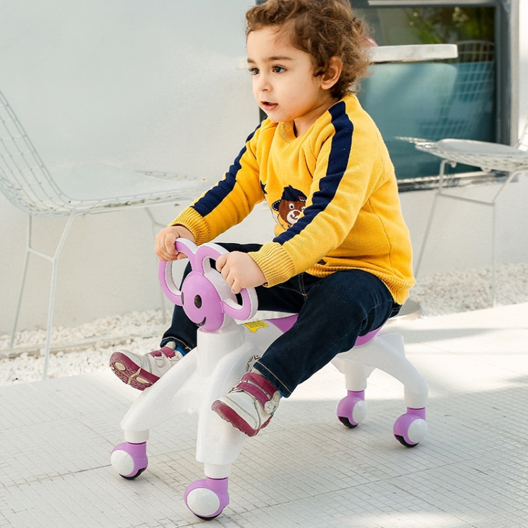 

Children Sliding Twister Car Walker(Purple)