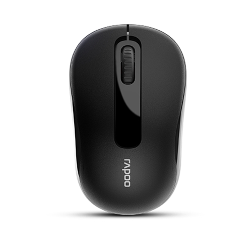 

Rapoo M10 plus 2.4GHz 1000 DPI 3 Buttons Cute Office Business Laptop Wireless Mouse(Black)