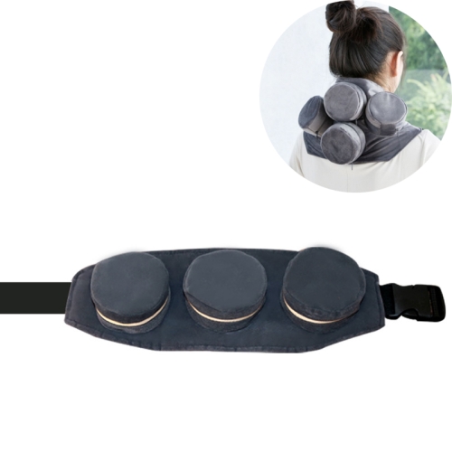

Moxibustion Clothing Thickened Smokeless Neck and Shoulder Insulation Clothing Moxibustion Flocking Cloth Cover, Style:3 United Gray