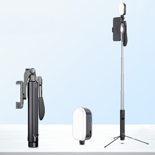 

Live Foldable Photography Fill Light Beauty Bracket Mobile Phone Anti-shake Stabilizer, Size:80cm+Double Fill Light