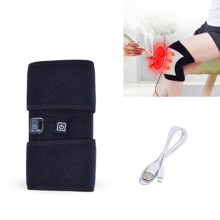

WT-R25 Electric Heating Knee Pads Hot Compress Leg Warmer Winter Knee Keep Warm Protective Gear with USB Data Cable, Specification:Android Interface