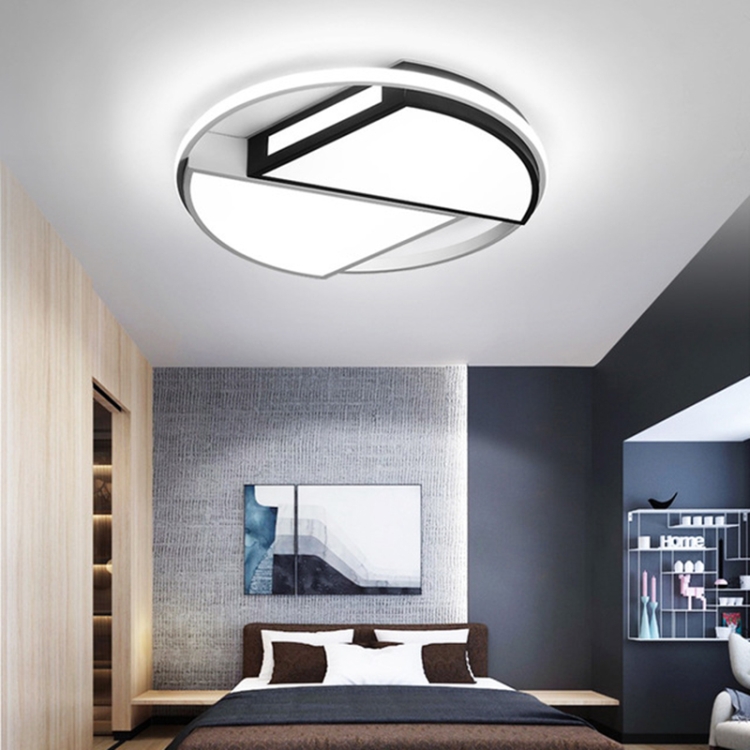 

Simple Modern Bedroom Ceiling Lamp Creative Room Study Light, Diameter:50cm(White Light)