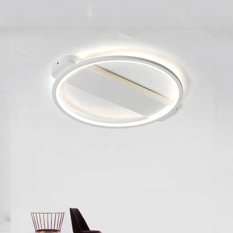 

Round LED Room Ceiling Lamp Creative Bedroom Living Room Light Children Room Modeling Lamp, Light Color:White Light, Diameter:42cm(White)