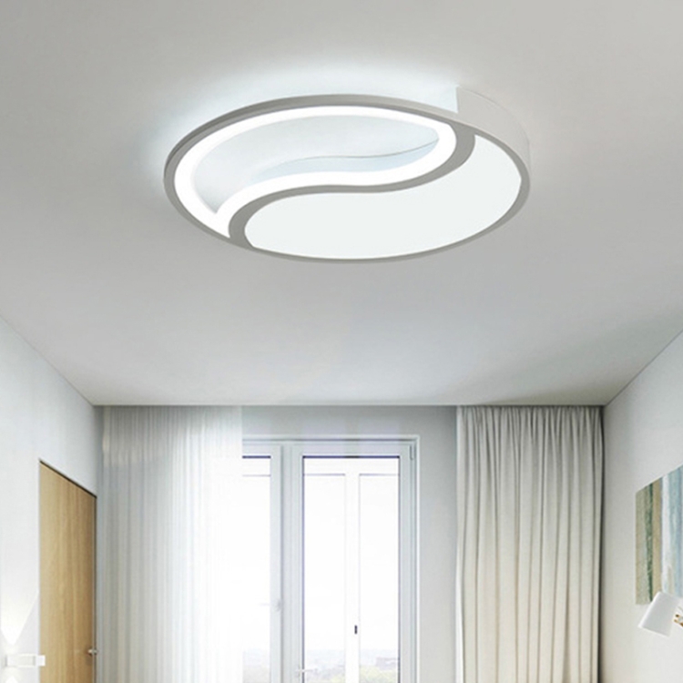 

LED Bedroom Ceiling Lamp Creative Room Living Room Light Personalized Study Modeling Lamp, Diameter:50cm(White Light)