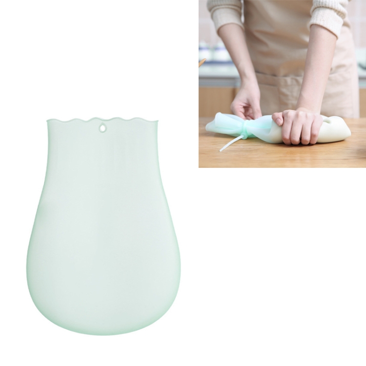 

FaSoLa Silicone Dough Kneading Dough Bag Multi-function Kitchen Facial Wake up Bag Baking Tools Flour Bag(Green)