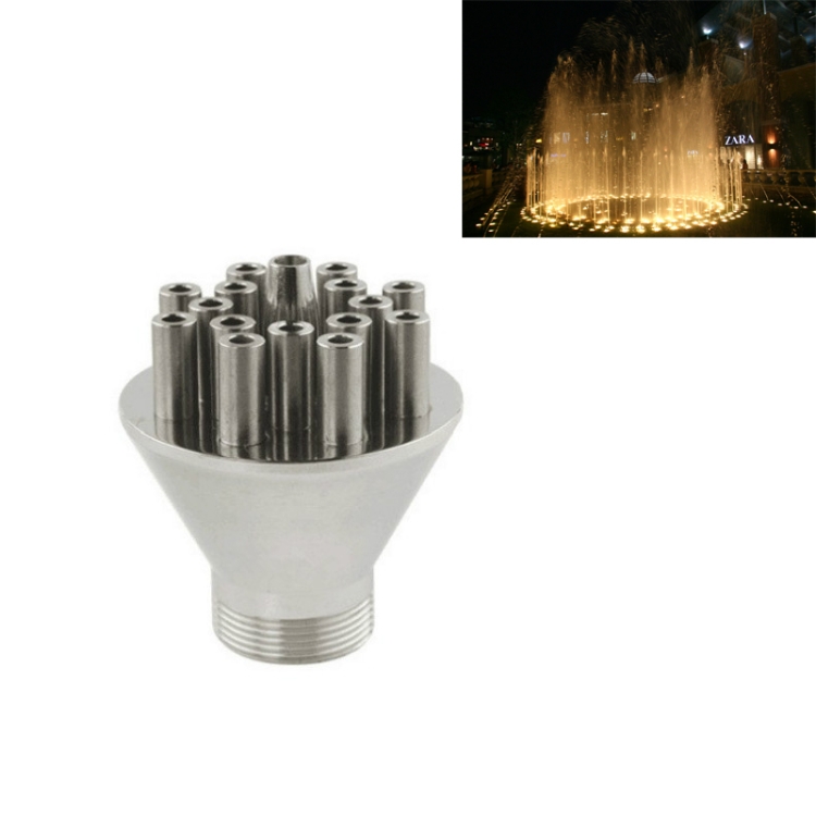 

Garden Waterscape Landscape Stainless Steel Nozzle Farmland Fountain Nozzle, Style:DN25
