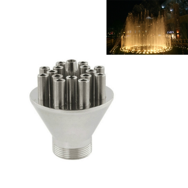 

Garden Waterscape Landscape Stainless Steel Nozzle Farmland Fountain Nozzle, Style:DN50