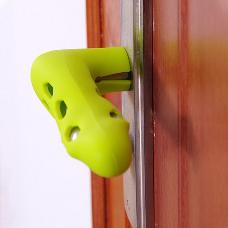 

3 PCS Door Handle Silicone Door Handle Protector(Green)