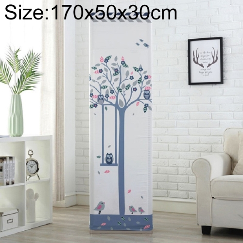 

Simple Vertical Cabinet Type All Inclusive Air Conditioning Fabric Dust Cover, Size:170x50x30cm, Style:Swing