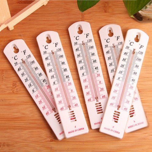 

5 PCS Wall Ruler Shape Temperature Recorders Straight Thermometer