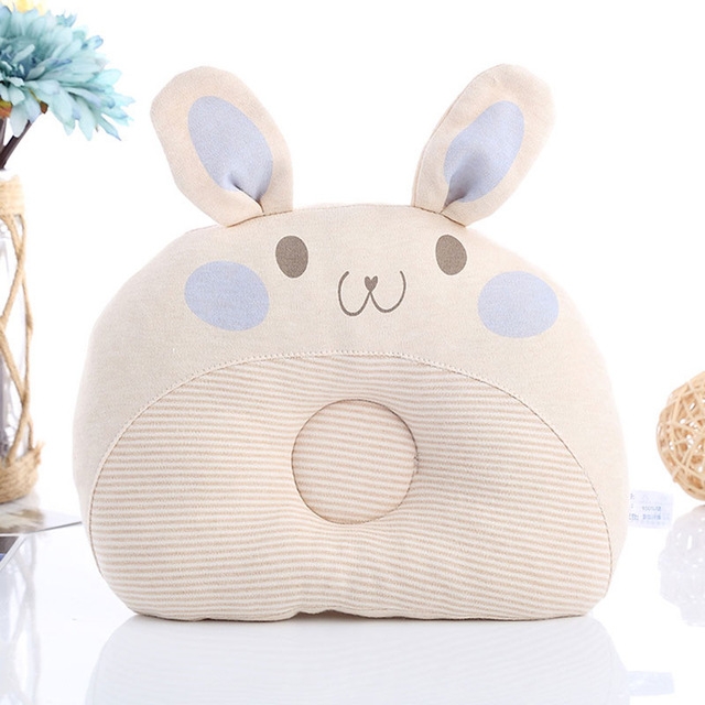 Sunsky Newborn Baby Cute Breathable Pillow Blue