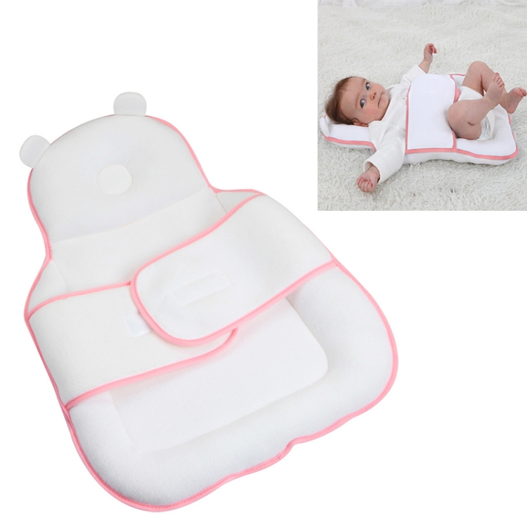 

Baby Sleeping Mat Multifunctional Pillow Bed Mattress Portable Travel Mat Bed(Red)