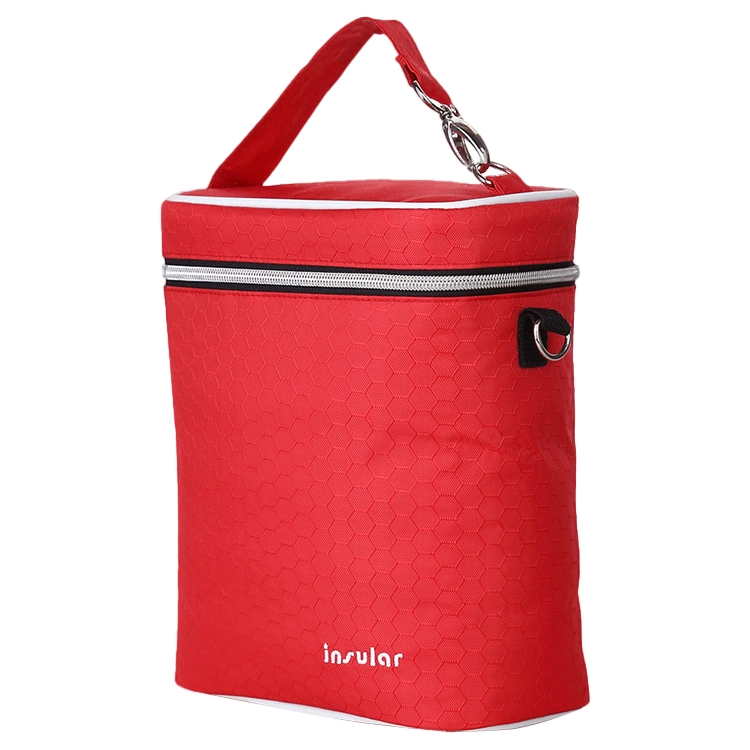 

Feeding Bottle Insulation Bags Baby Diaper Stroller Cooler Changing Bags(Red)