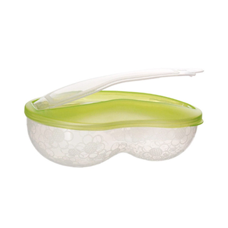 

Baby Food Dishes Grinding Tool Food Bowls(Transparent green)