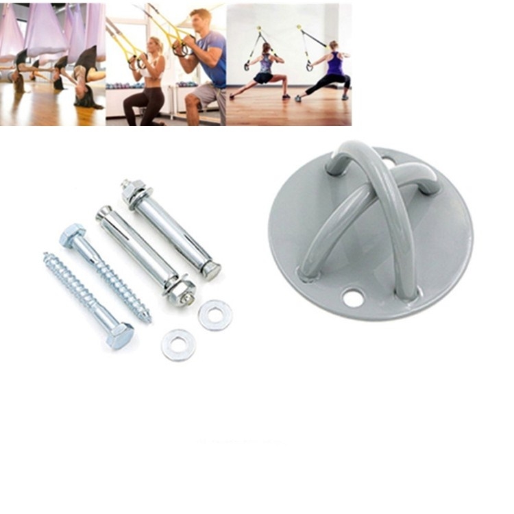 

2 Hole Yoga Fixed Hanging Bracket Hook Boxing Sandbag Hammock Ceiling Mount