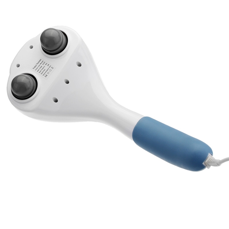 

Electric Handheld Massager Double Head Neck Vertebra Relax Stick Roller