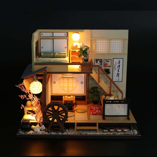 

DIY Construction Hand-assembled Wooden House Miniature Doll House Creative Wooden Toys