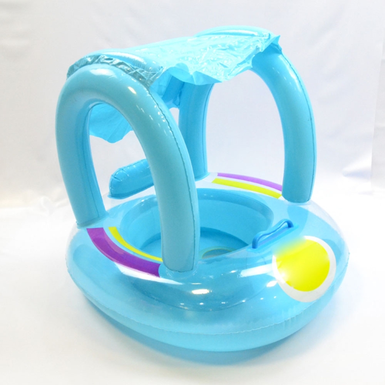 

PVC Sunshade Inflatable Swimming Ring for Baby