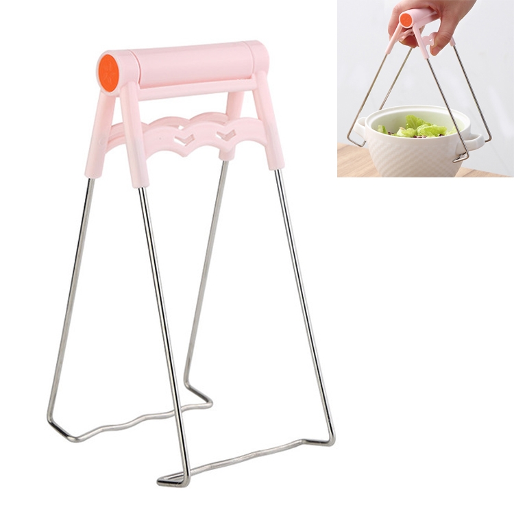 

3 PCS Stainless Steel Non-slip Bowl Lifter Kitchen Anti-scalding Clip, Style:Anti-scalding Clip