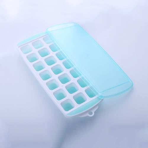 

Summer 21 Grid Cool Home-made Ice Cube Ice Box Mould with Lid(Green)