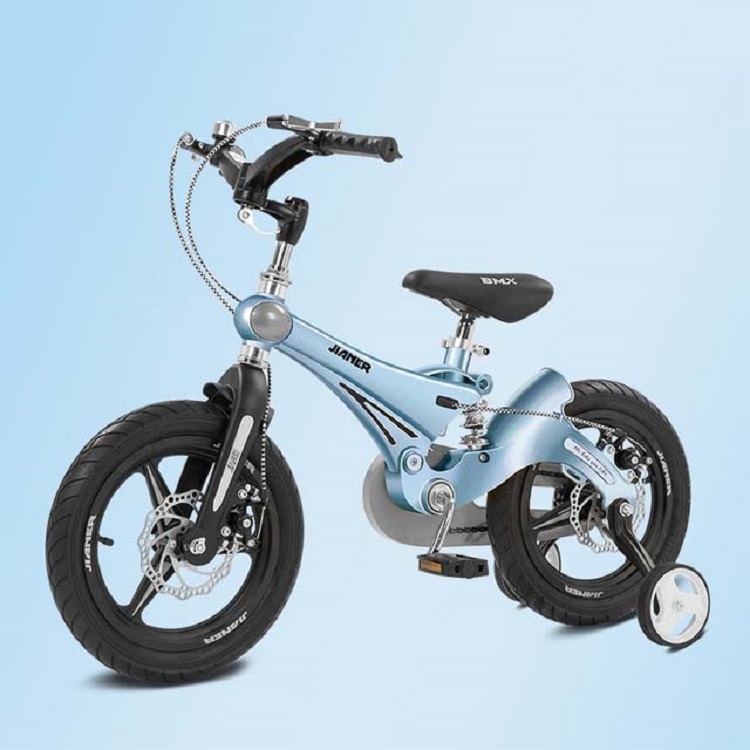 

Children 3-6 Years Old 12 inch / 14 inch Pedal Bicycle, Size:12 Inch(Holy Lake Blue)