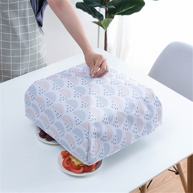 

Foldable Food Cover Dish Dust Cover Kitchen Food Aluminum Film Heat Preservation Cover Large Nest