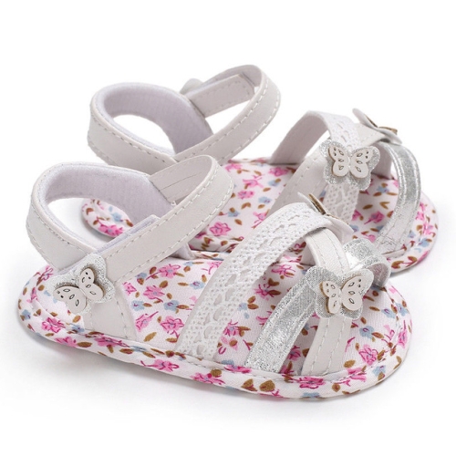 

Soft Summer Baby Girl Sandals Toddler Prewalker Sole Kids Crib Shoes(Pink)