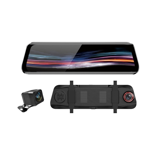 

Anytek T11 FHD 1080P Dash Cam Driving Recorder Duel Lens Touch Screen Car Camera DVRS With Rearview Mirror Camera