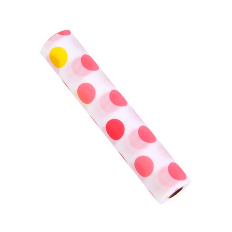 

Plastic Printed Wallpaper Waterproof Drawer Paper Colorful Mat Wardrobe Kitchen Cabinet Pad, Size:45x160 cm(Red Dot on white)