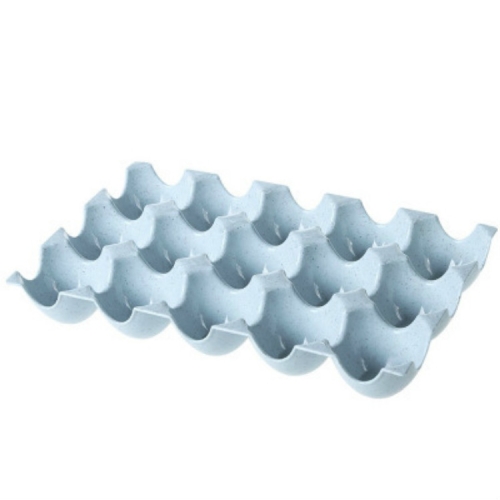 

Plastic Storage Box Egg Rack(Blue)