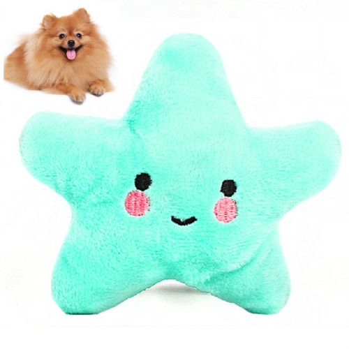 

3 PCS Stuffed Toy Plush Sound Fruits Vegetables Pets Toy, Color: Blue Star