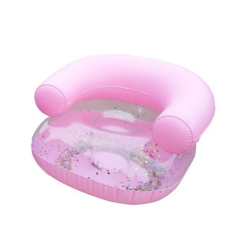 

Baby Inflatable Sofa Stool Learn Portable Thickened Multifunctional Bathroom Children Sofa Chair(Children's sofa pink)