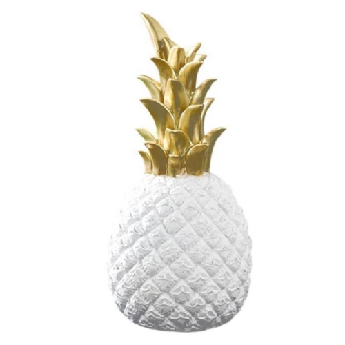 

Pineapple Creative Decoration Wine Cabinet Window Decoration Props(White)