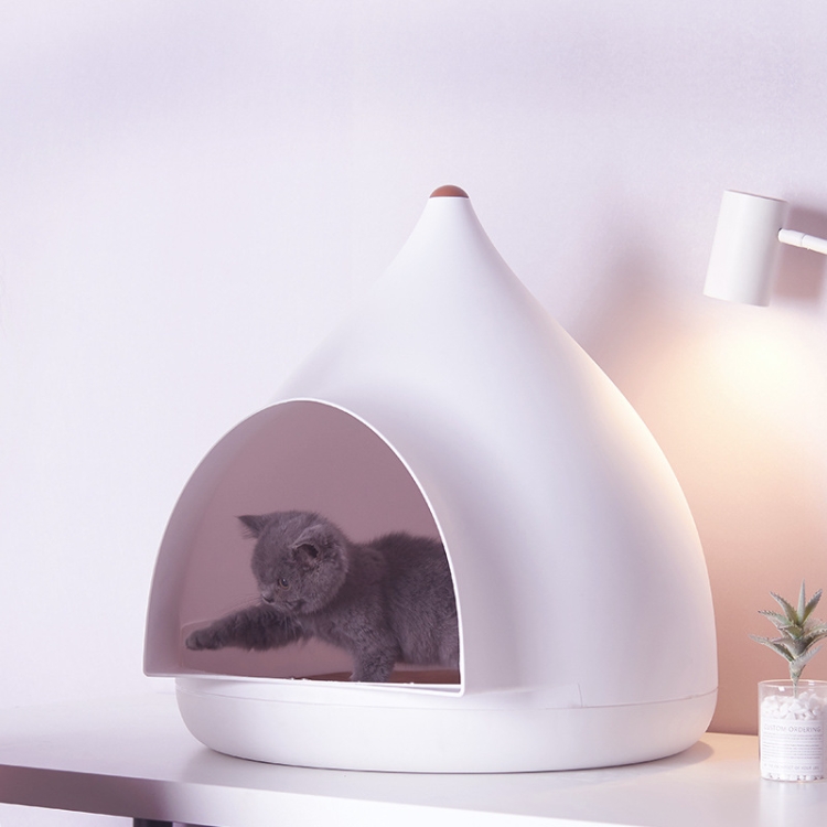 

GW-01 Cute and Simple Round Apex Pet House, Specification: 50X50X52cm