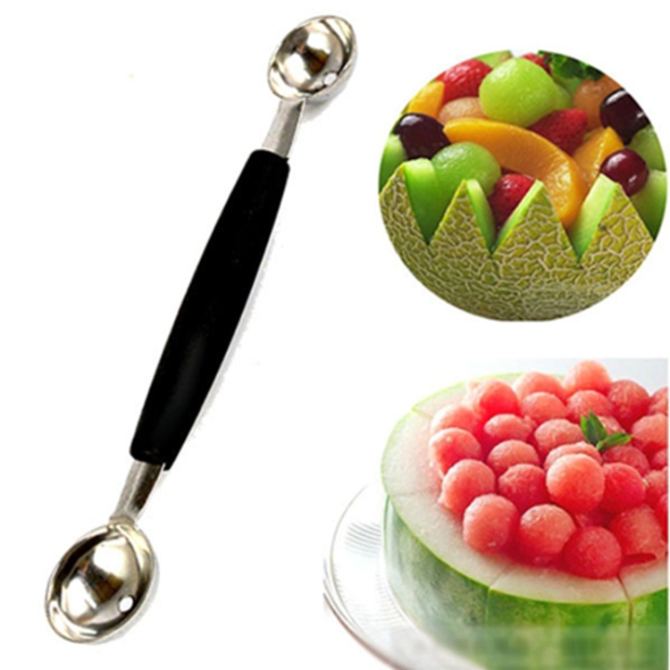 

Household Stainless Steel Double Head Fruit Digging Spoon
