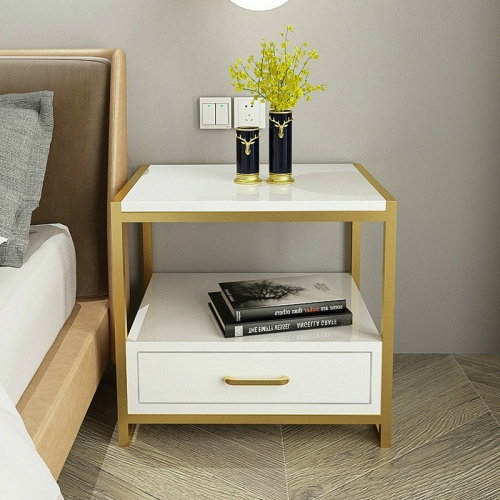 Sunsky Simple Bedroom Mini Storage Locker Bedside Table