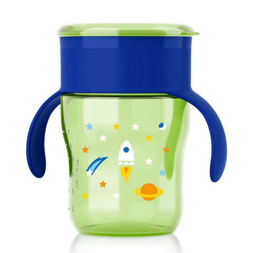 

Baby Leak-proof Drinking Cup Children's Cup Natural Sipping Cup(Blue)