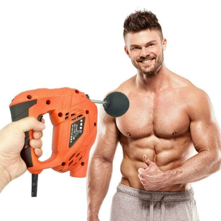 

220V Small Electric Muscle Massage Relaxer Fascia Gun, Cable Length: 1.7m(US Plug)