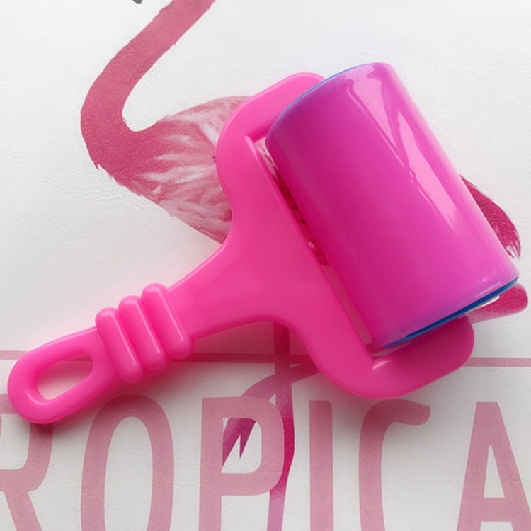 

3 PCS Plastic Ultra-Light Clay Roller Clay Making Tool Children DIY Mud Printing Accessories, Random Color Delivery