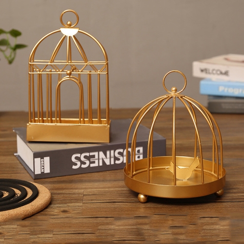 

2 in 1 Retro Iron Mosquito Coil Holder Multifunctional Creative Combination Home Mosquito Coil Tray, Style:7703H-2061