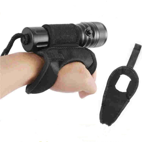 

Outdoor Diving Cloth Flashlight Wrist Strap Fixing Belt Support Arm Sleeve