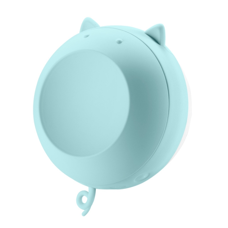 

Mini Portable Hand Warmer Magnetic Rechargeable USB Hot Water Bag with LED Light Makeup Mirror(Blue)